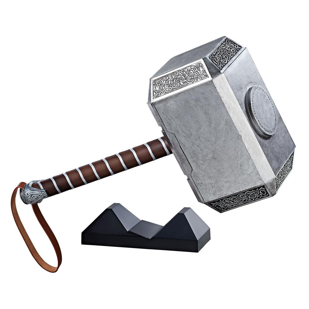 Thor Marvel Legends Articulated Electronic Hammer Mjolnir Hasbro