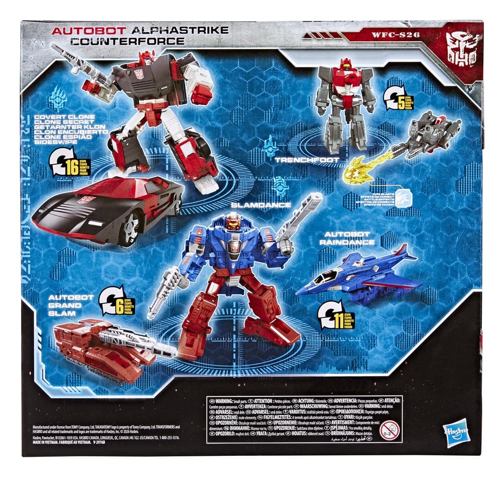 Transformers Generations War for Cybertron Siege Action Figure 3 Pack Autobot Alphastrike Counterforce Hasbro