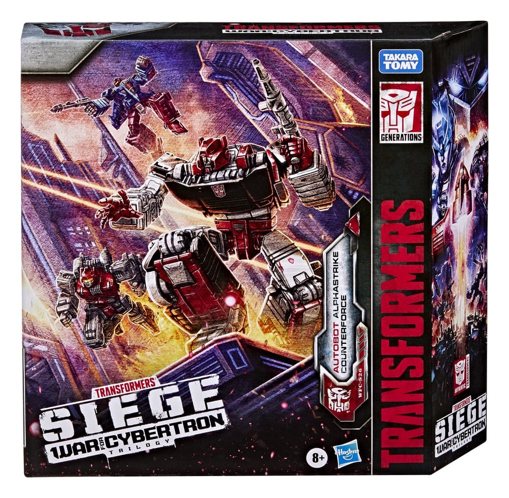 Transformers Generations War for Cybertron Siege Action Figure 3 Pack Autobot Alphastrike Counterforce Hasbro
