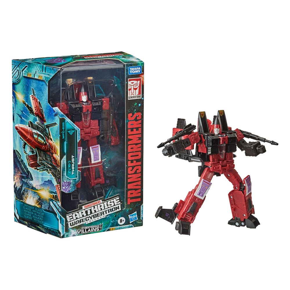 Transformers Generations War for Cybertron Earthrise Voyager Class Action Figure Thrust Hasbro