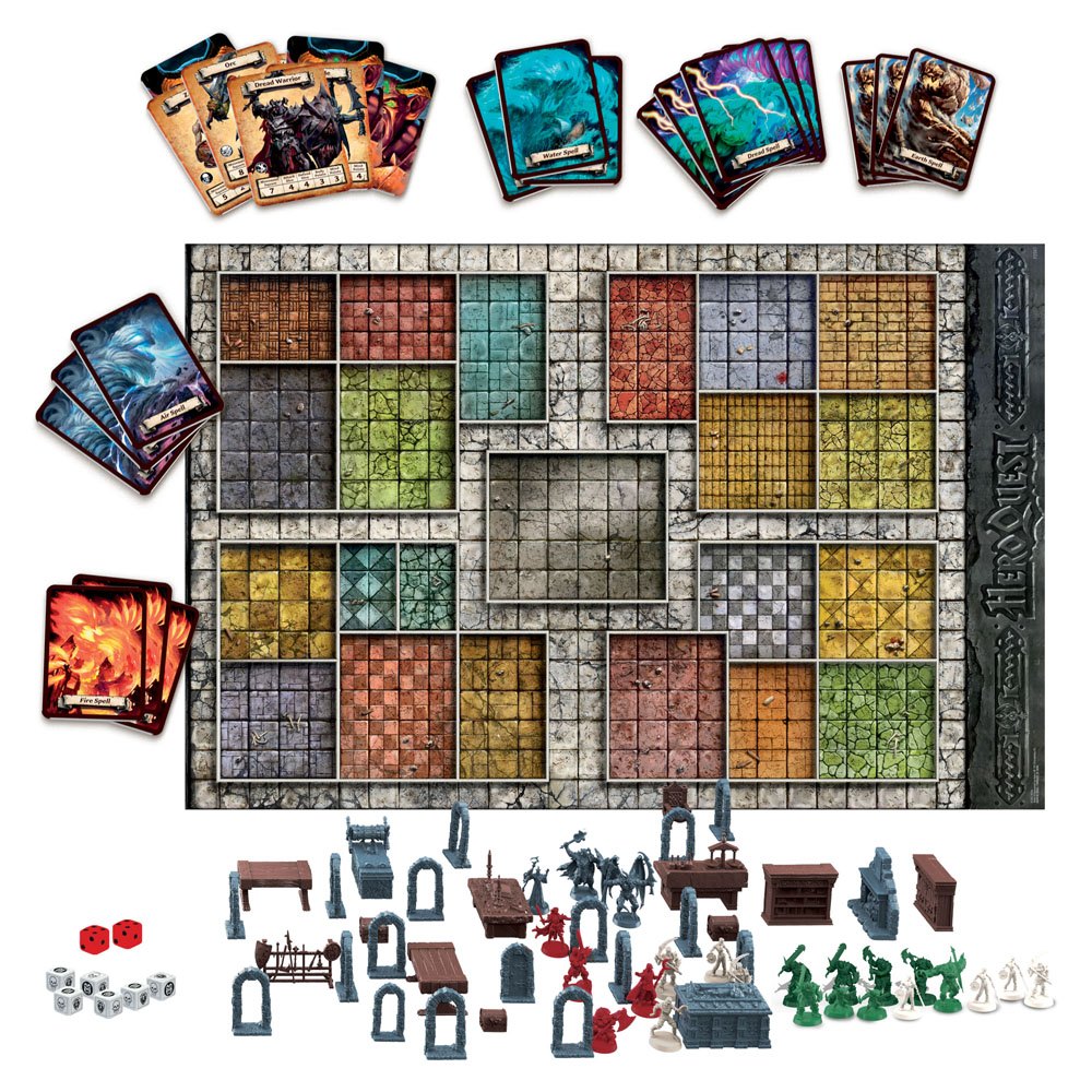 HeroQuest Board Game Game System english Hasbro
