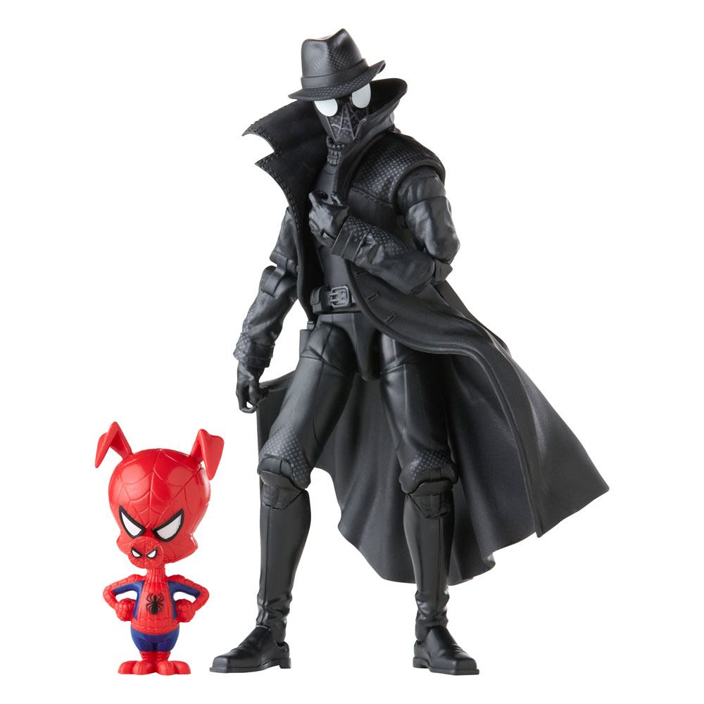 Spider-Man Into the Spider Verse Marvel Legends Action Figure 2 Pack 2022 Spider-Man Noir & Spider Ham Hasbro