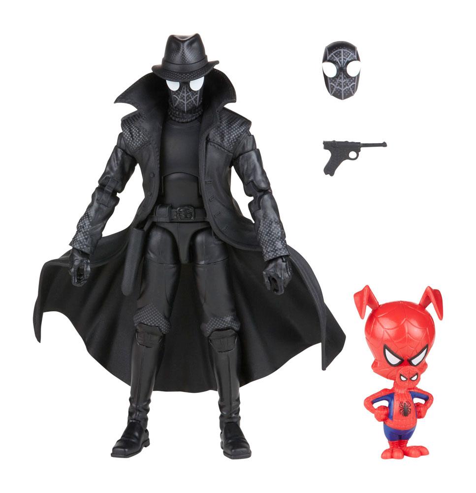 Spider-Man Into the Spider Verse Marvel Legends Action Figure 2 Pack 2022 Spider-Man Noir & Spider Ham Hasbro