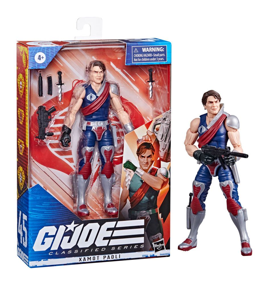 G.I. Joe Classified Series Action Figure 2023 Xamot Paoli Hasbro