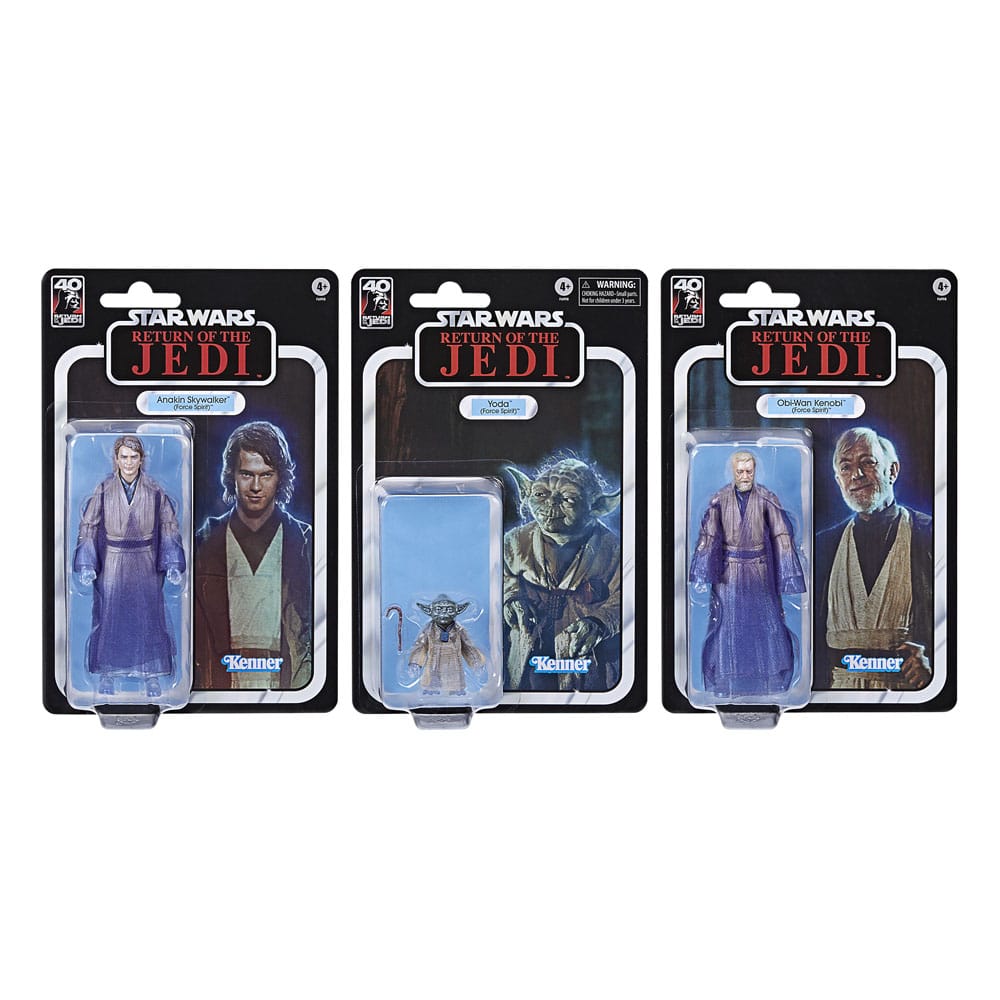 Star Wars Episode VI Black Series Action Figure 3 Pack Force Spirits Hasbro