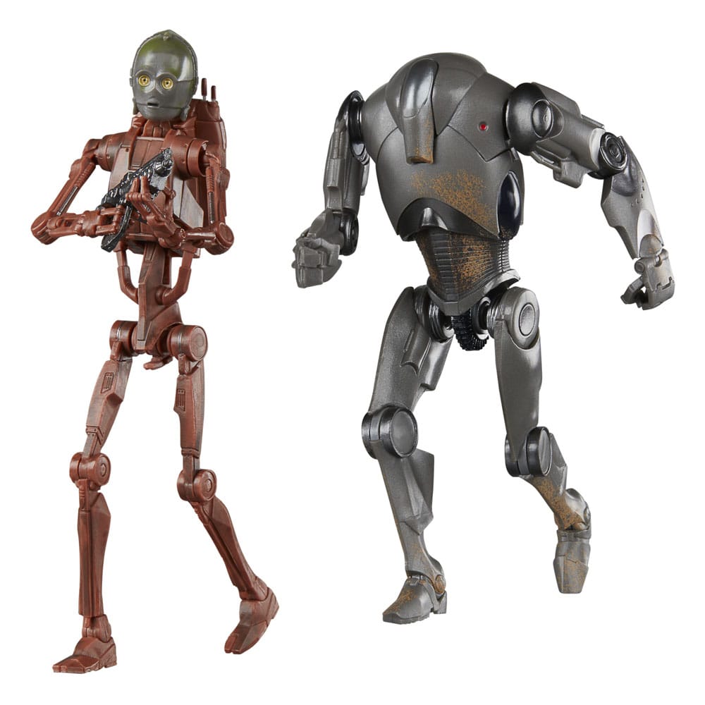 Star Wars Episode II Black Series Action Figure 2 Pack C 3PO B1 Battle Droid Body & Super Battle Droid Hasbro