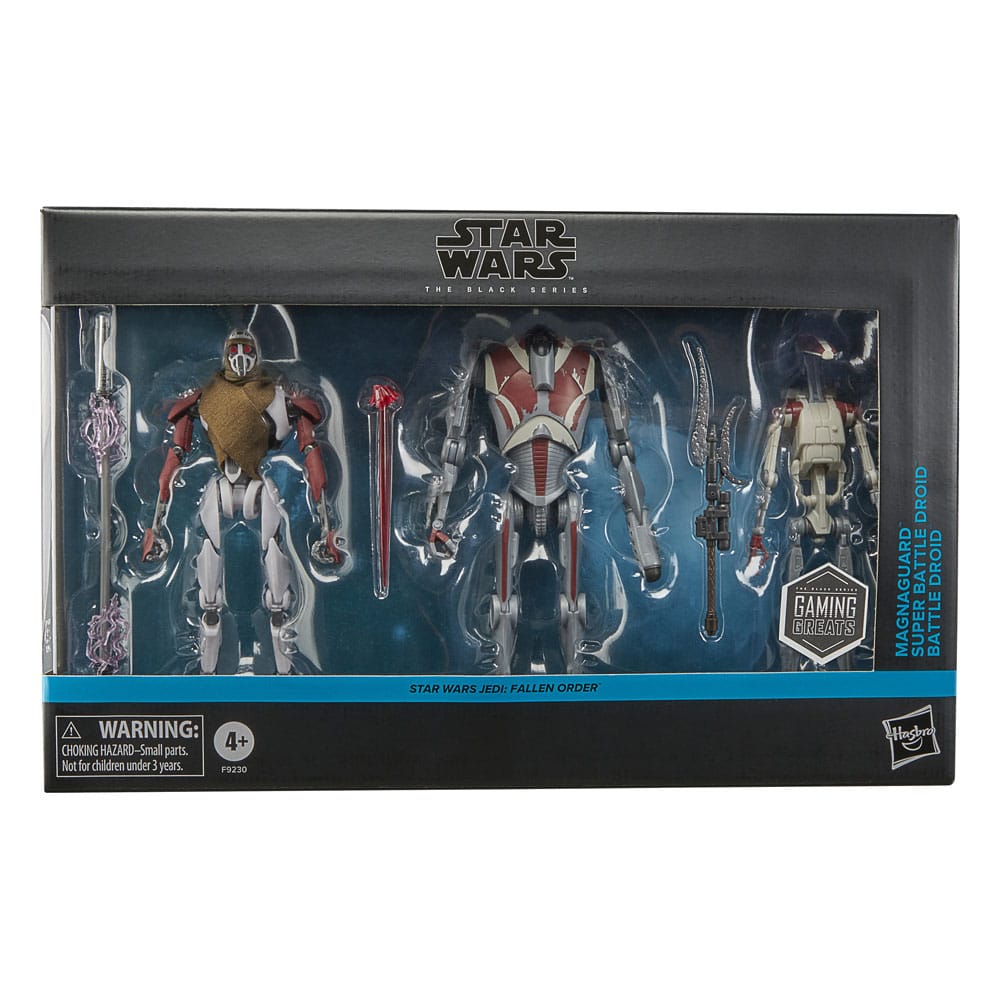 Star Wars Jedi Survivor Black Series Action Figure 3 Pack Magna Guard Super Battle Droid & Battle Droid Hasbro