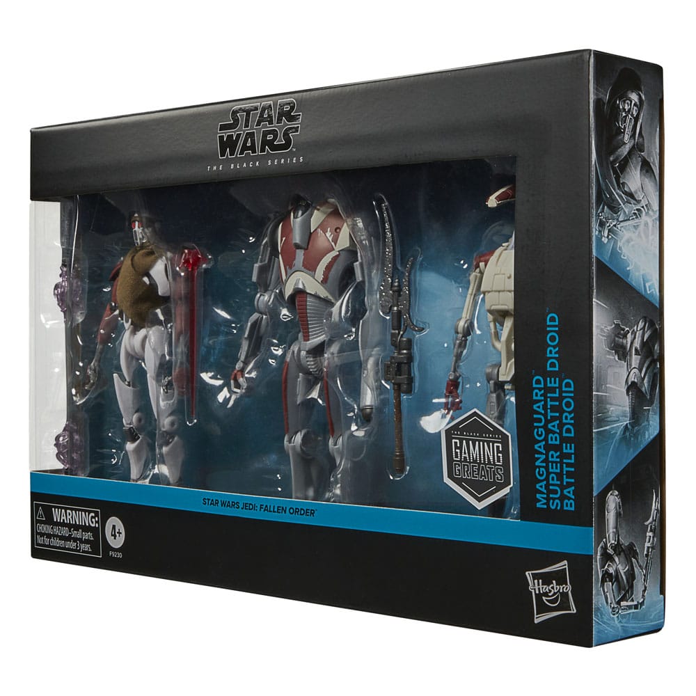 Star Wars Jedi Survivor Black Series Action Figure 3 Pack Magna Guard Super Battle Droid & Battle Droid Hasbro