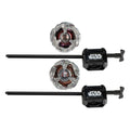 Beyblade X and Star Wars Collab The Mandalorian 3 60F vs. Moff Gideon 3 80N Hasbro
