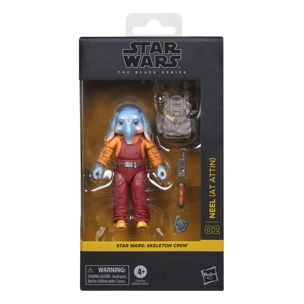 Star Wars Skeleton Crew Black Series Action Figure Neel At Attin Hasbro