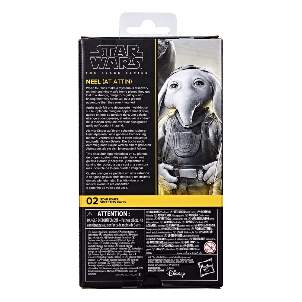 Star Wars Skeleton Crew Black Series Action Figure Neel At Attin Hasbro