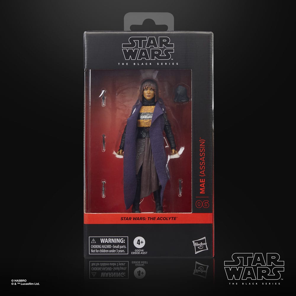 Star Wars The Acolyte Black Series Action Figure Mae Assassin Hasbro