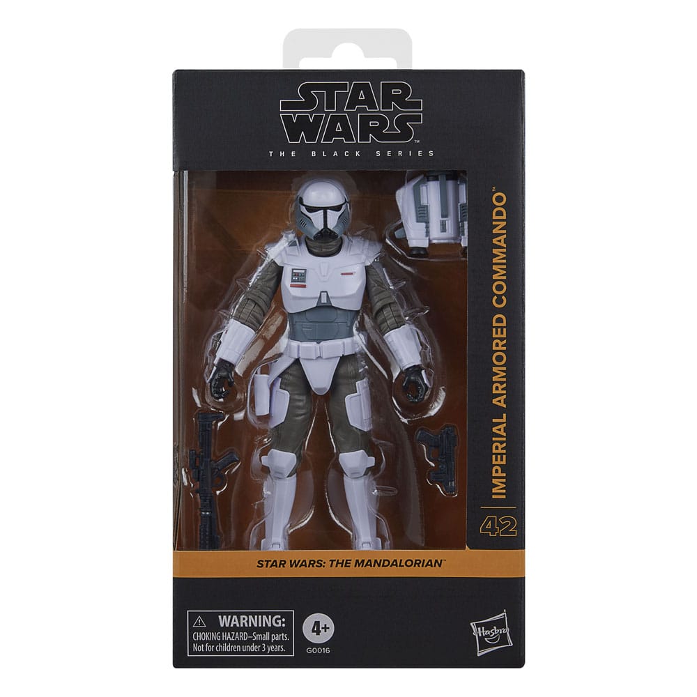 Star Wars The Mandalorian Black Series Action Figure Imperial Armored Commando Hasbro