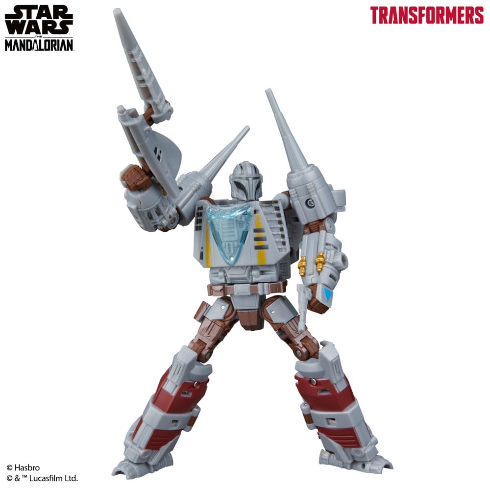 Star Wars x Transformers Action Figure The Mandalorian / N 1 Starfighter Hasbro