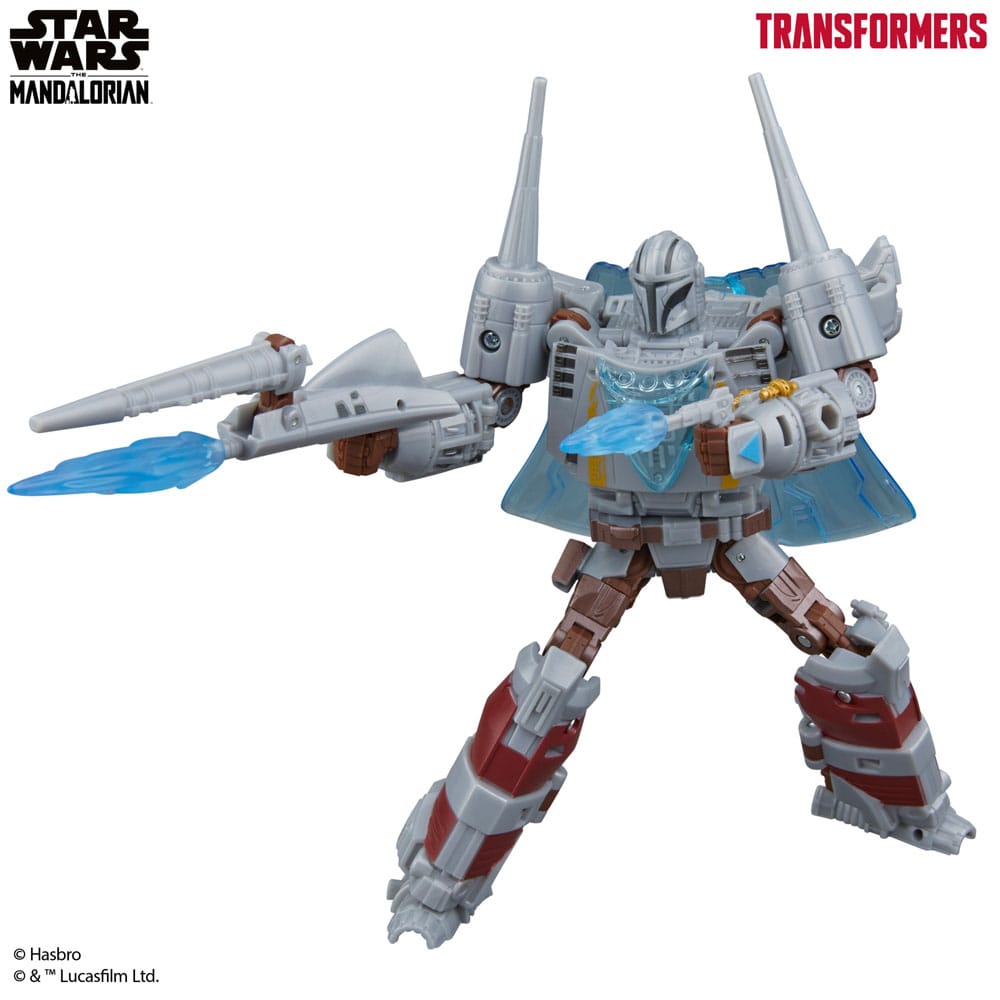 Star Wars x Transformers Action Figure The Mandalorian / N 1 Starfighter Hasbro