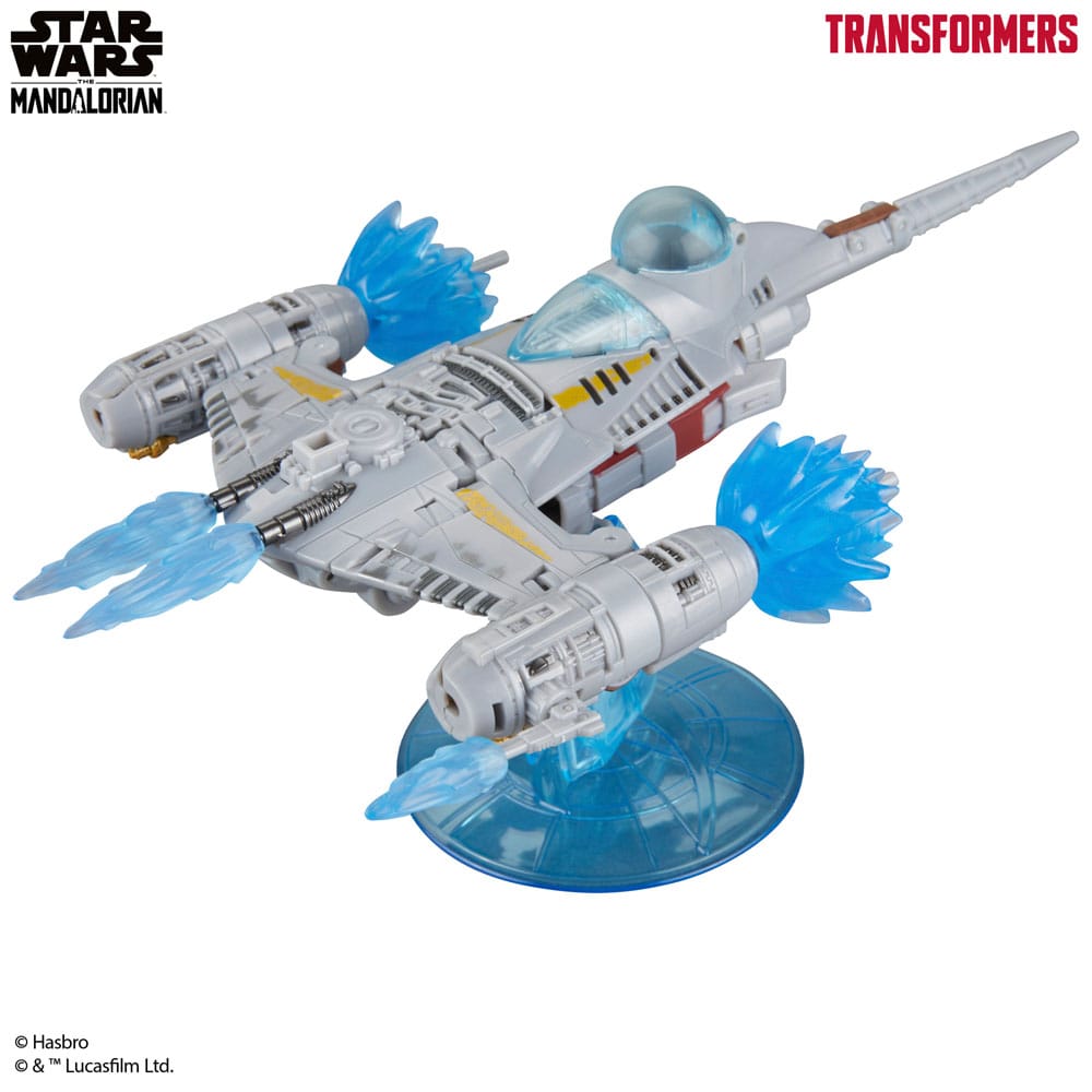 Star Wars x Transformers Action Figure The Mandalorian / N 1 Starfighter Hasbro