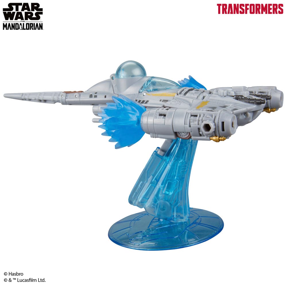 Star Wars x Transformers Action Figure The Mandalorian / N 1 Starfighter Hasbro