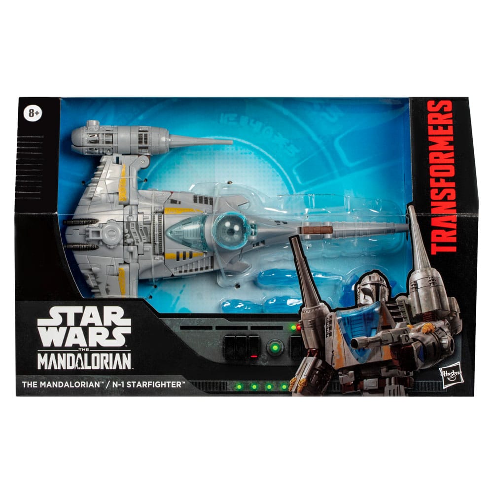 Star Wars x Transformers Action Figure The Mandalorian / N 1 Starfighter Hasbro