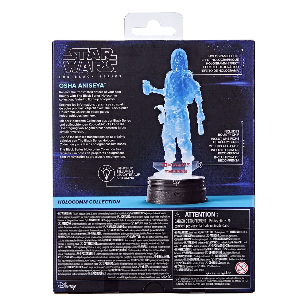 Star Wars Black Series Holocomm Collection Action Figure Osha Aniseya Hasbro