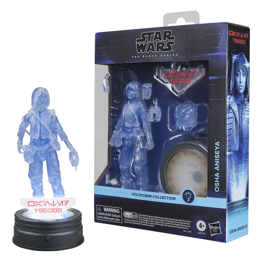 Star Wars Black Series Holocomm Collection Action Figure Osha Aniseya Hasbro