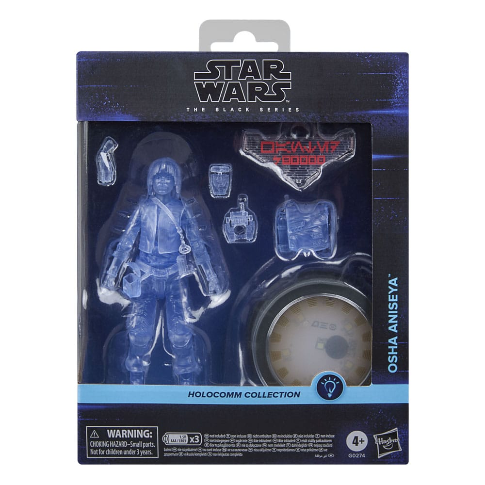 Star Wars Black Series Holocomm Collection Action Figure Osha Aniseya Hasbro