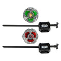 Beyblade X and Star Wars Collab Luke Skywalker 4 80B vs. Darth Vader 4 60B Hasbro