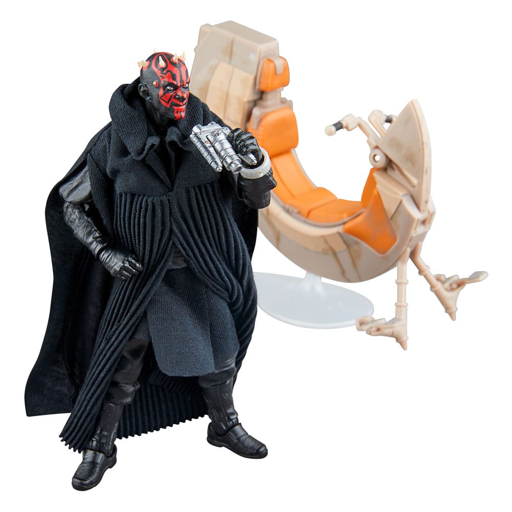 Star Wars Episode I Black Series Vehicle with Action Figure Darth Maul & Sith Speeder 25th Anniversary Hasbro