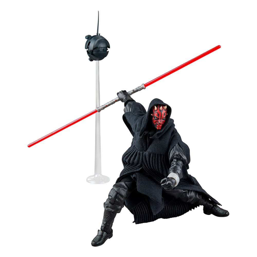 Star Wars Episode I Black Series Vehicle with Action Figure Darth Maul & Sith Speeder 25th Anniversary Hasbro