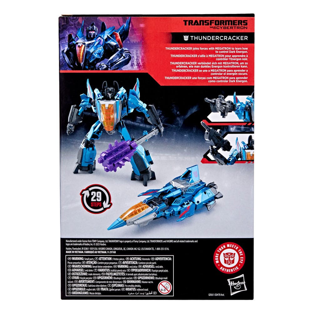 Transformers War for Cybertron Studio Series Voyager Class Action Figure Thundercracker Hasbro