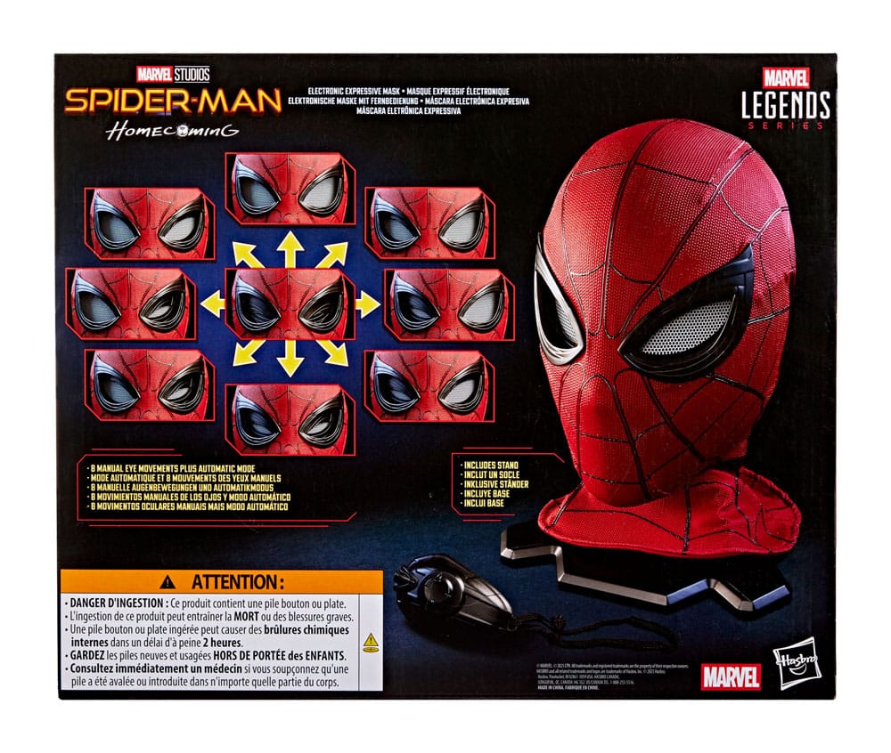 Spider-Man Homecoming Electronic Expressive Mask Spider-Man Hasbro