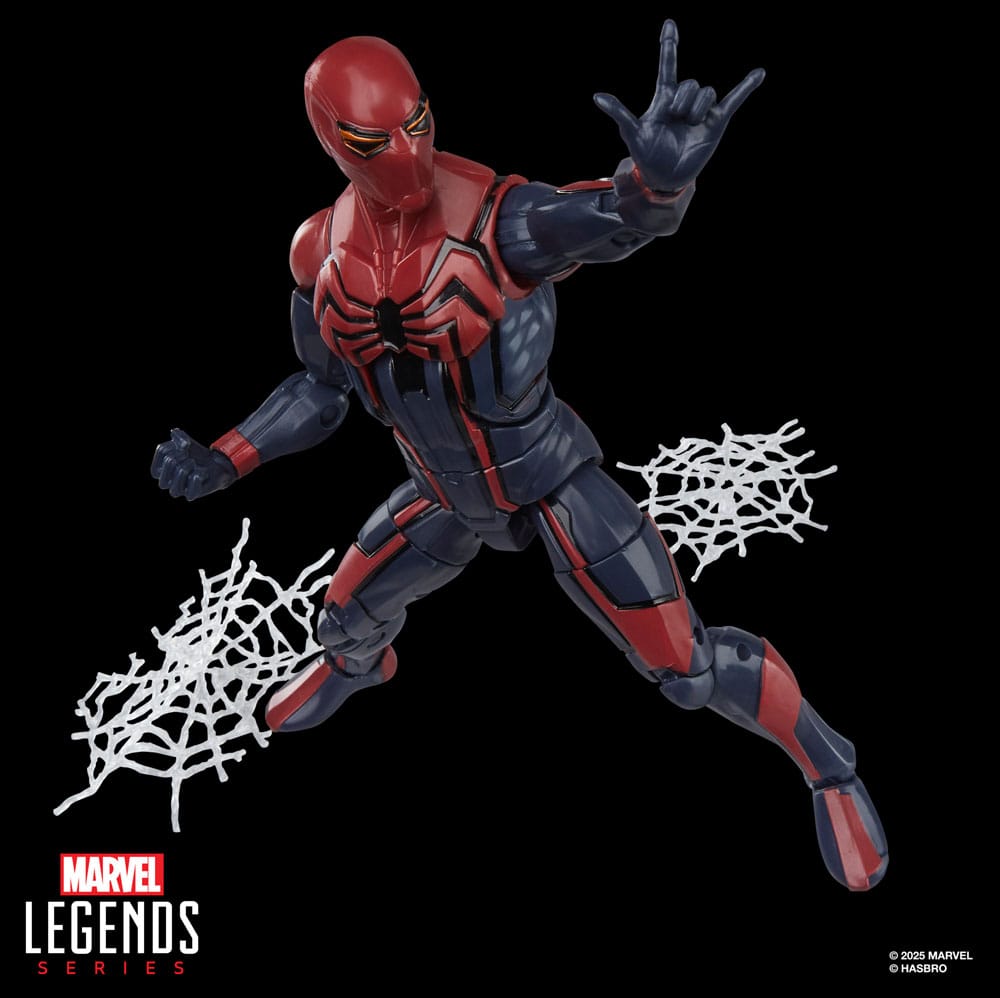Spider-Man Marvel Legends Gamerverse Action Figure Peter Parker Velocity Suit Hasbro