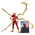 Marvel Legends Magic The Gathering Action Figure Mary Jane Watson Iron Spider plus Exclusive Foil Card Hasbro