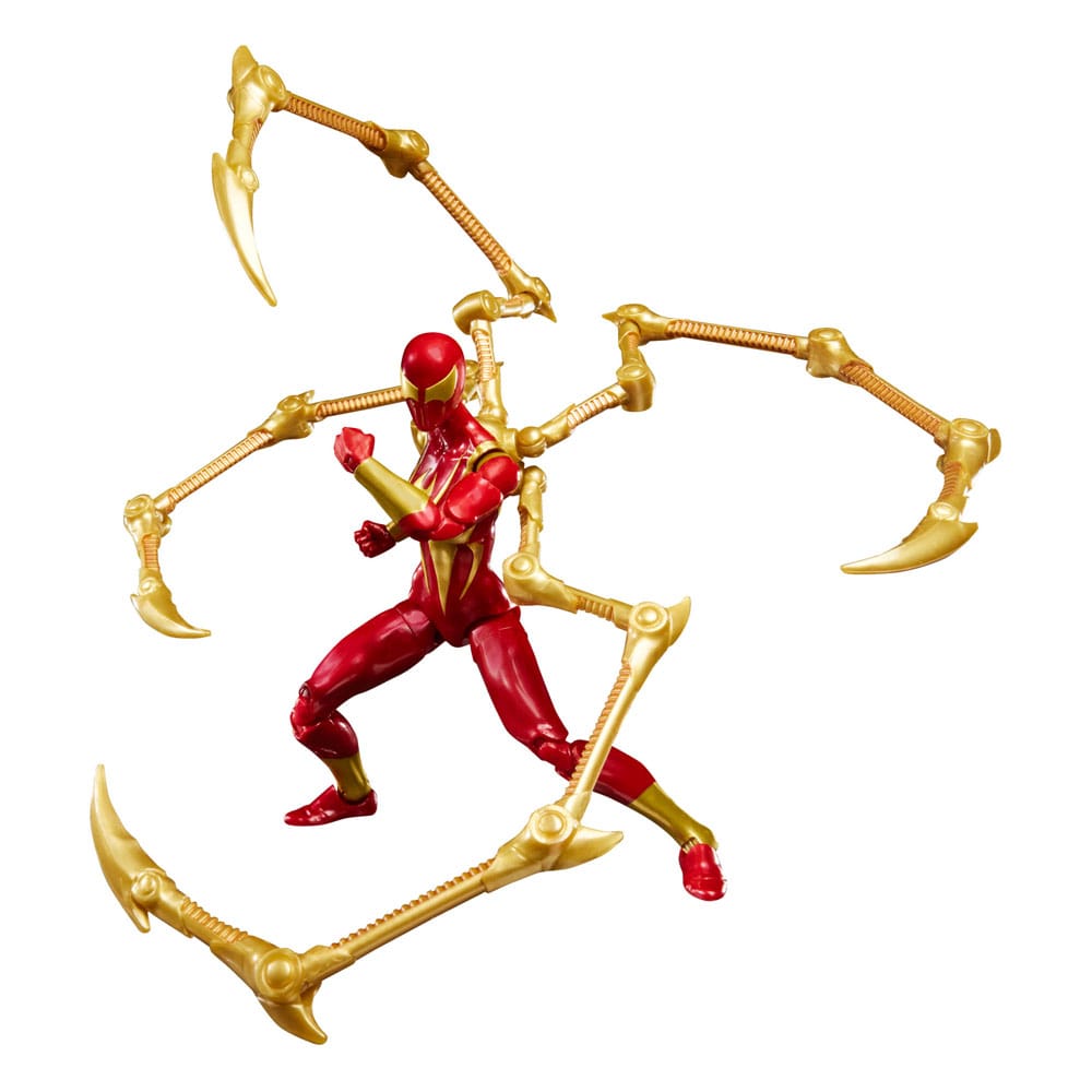 Marvel Legends Magic The Gathering Action Figure Mary Jane Watson Iron Spider plus Exclusive Foil Card Hasbro