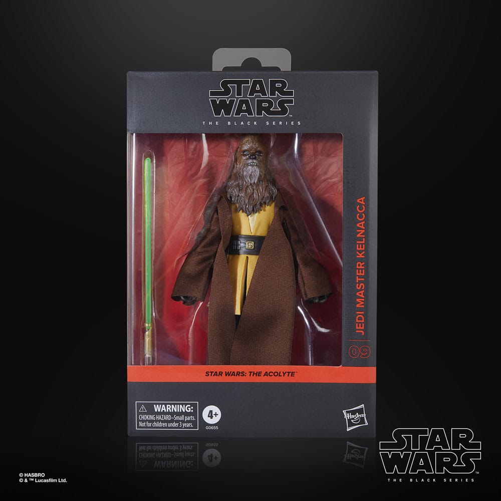 Star Wars The Acolyte Black Series Action Figure Jedi Master Kelnacca Hasbro