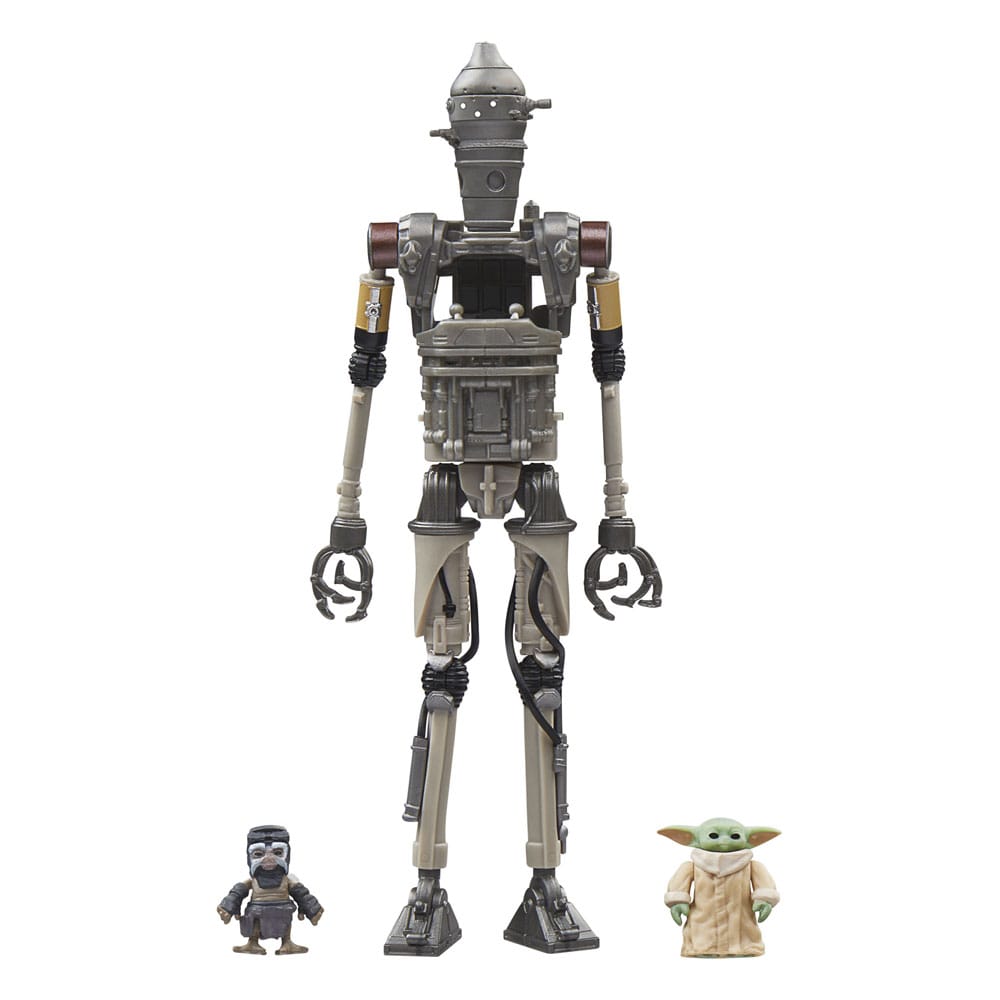 Star Wars The Mandalorian Vintage Collection Action Figure 3 Pack IG 12 Grogu & Anzellan Hasbro