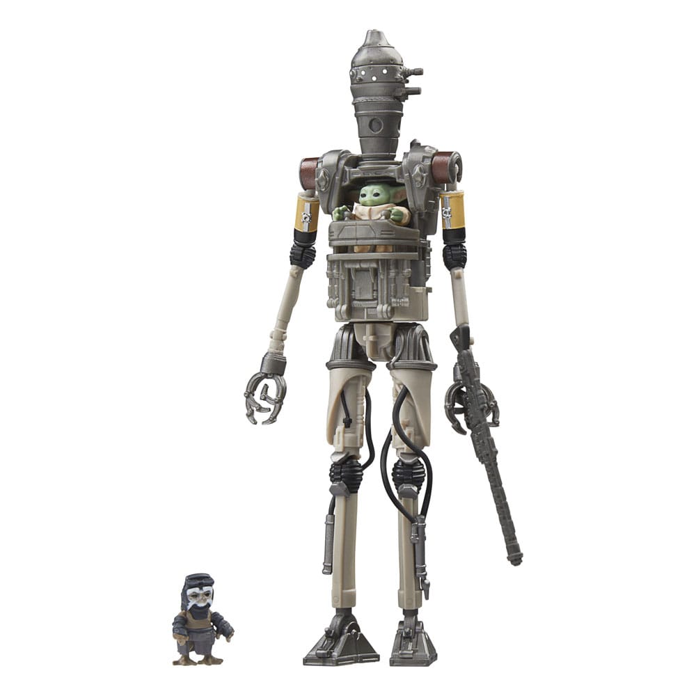 Star Wars The Mandalorian Vintage Collection Action Figure 3 Pack IG 12 Grogu & Anzellan Hasbro