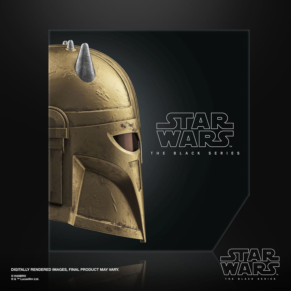 Star Wars The Mandalorian Black Series Electronic Helmet The Armorer Hasbro