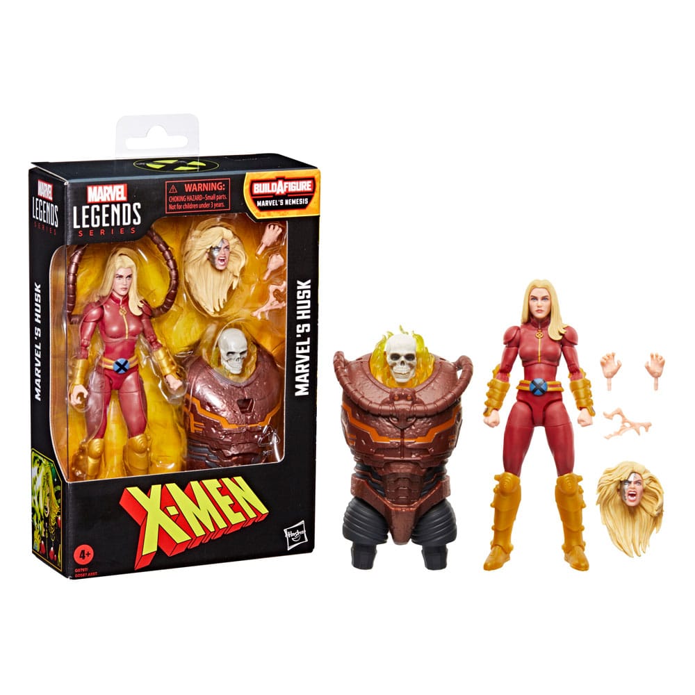X-Men Marvel Legends Action Figure Marvel's Husk BAF Marvel's Nemesis Hasbro