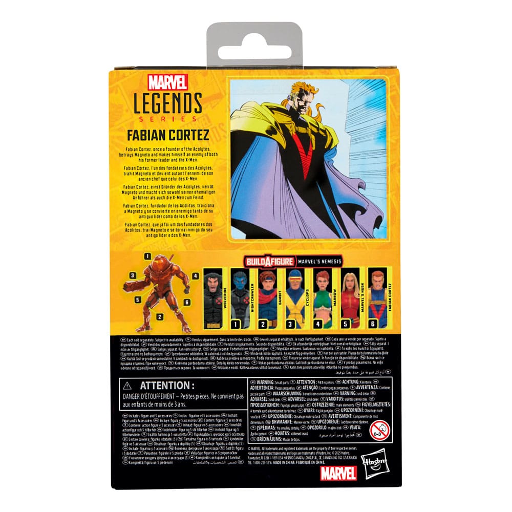 X-Men Marvel Legends Action Figure Fabian Cortez BAF Marvel's Nemesis Hasbro