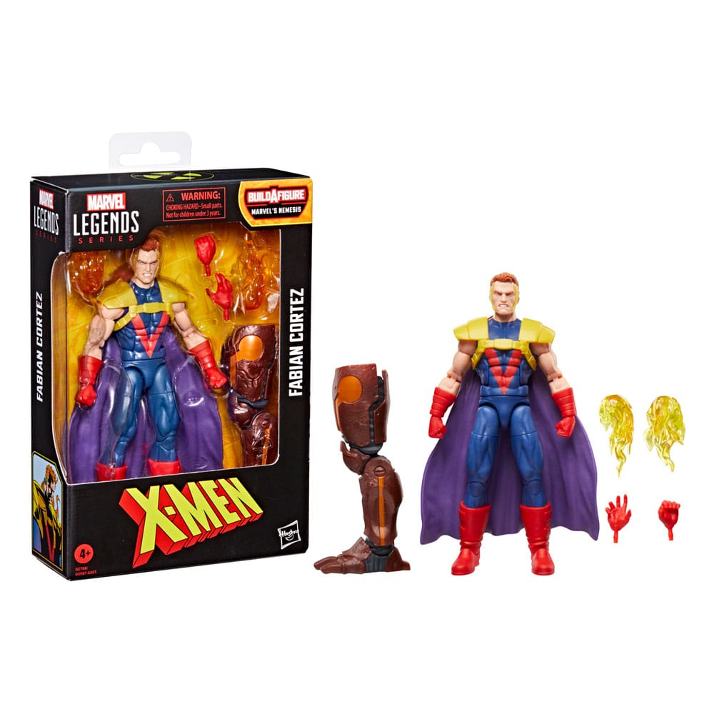 X-Men Marvel Legends Action Figure Fabian Cortez BAF Marvel's Nemesis Hasbro