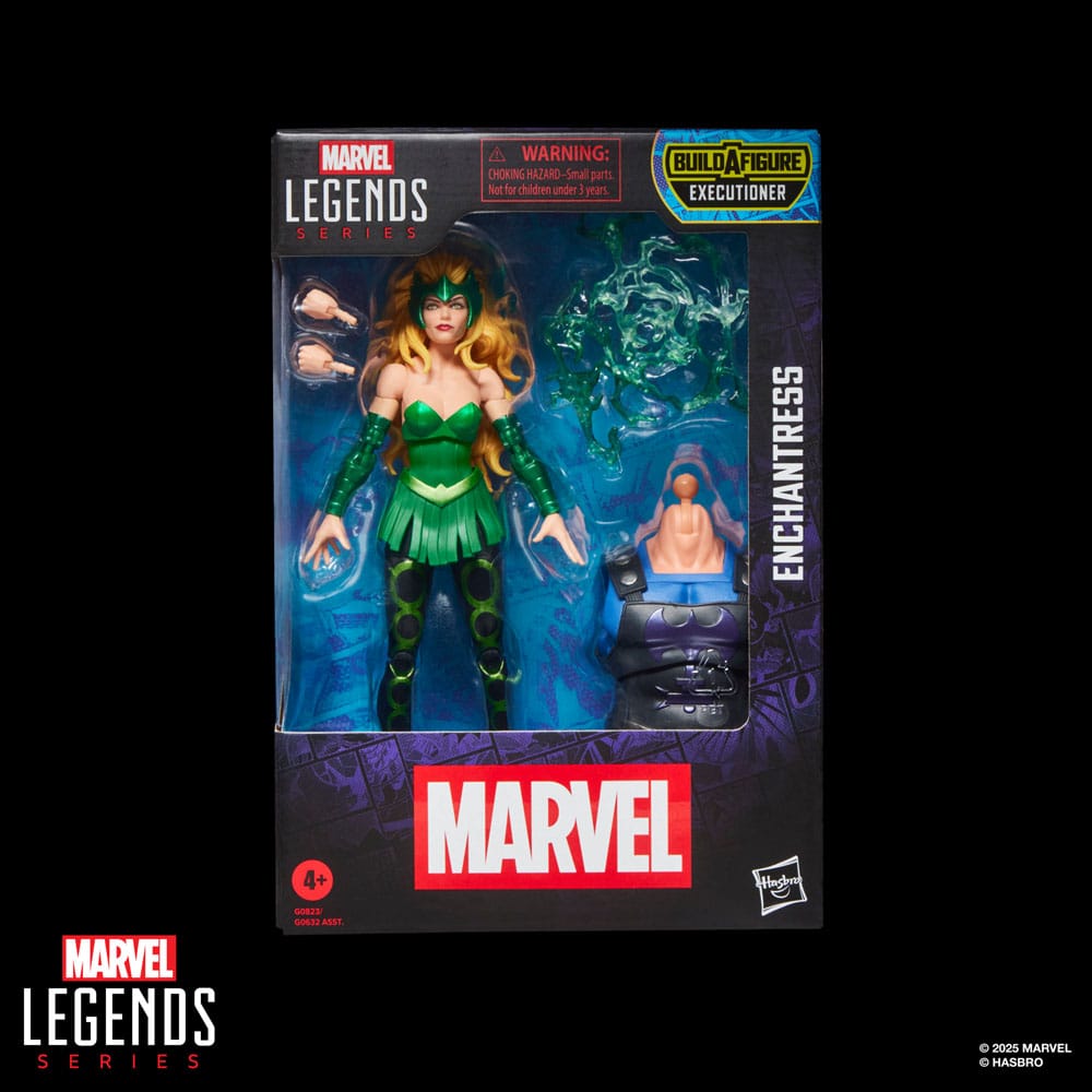 Marvel Legends Action Figure Enchantress BAF Executioner Hasbro