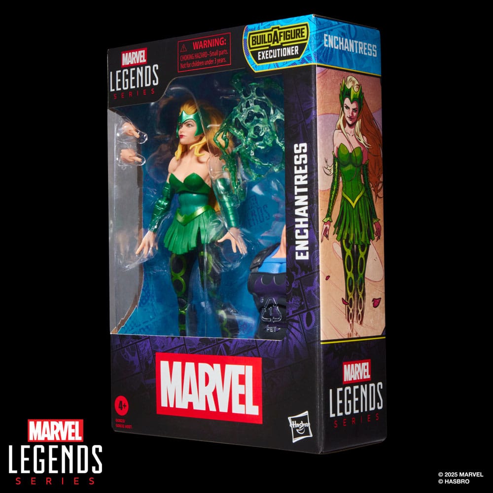 Marvel Legends Action Figure Enchantress BAF Executioner Hasbro