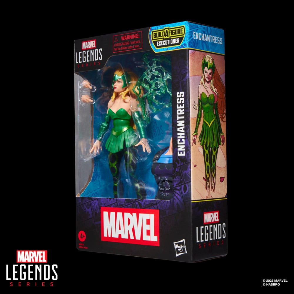 Marvel Legends Action Figure Enchantress BAF Executioner Hasbro