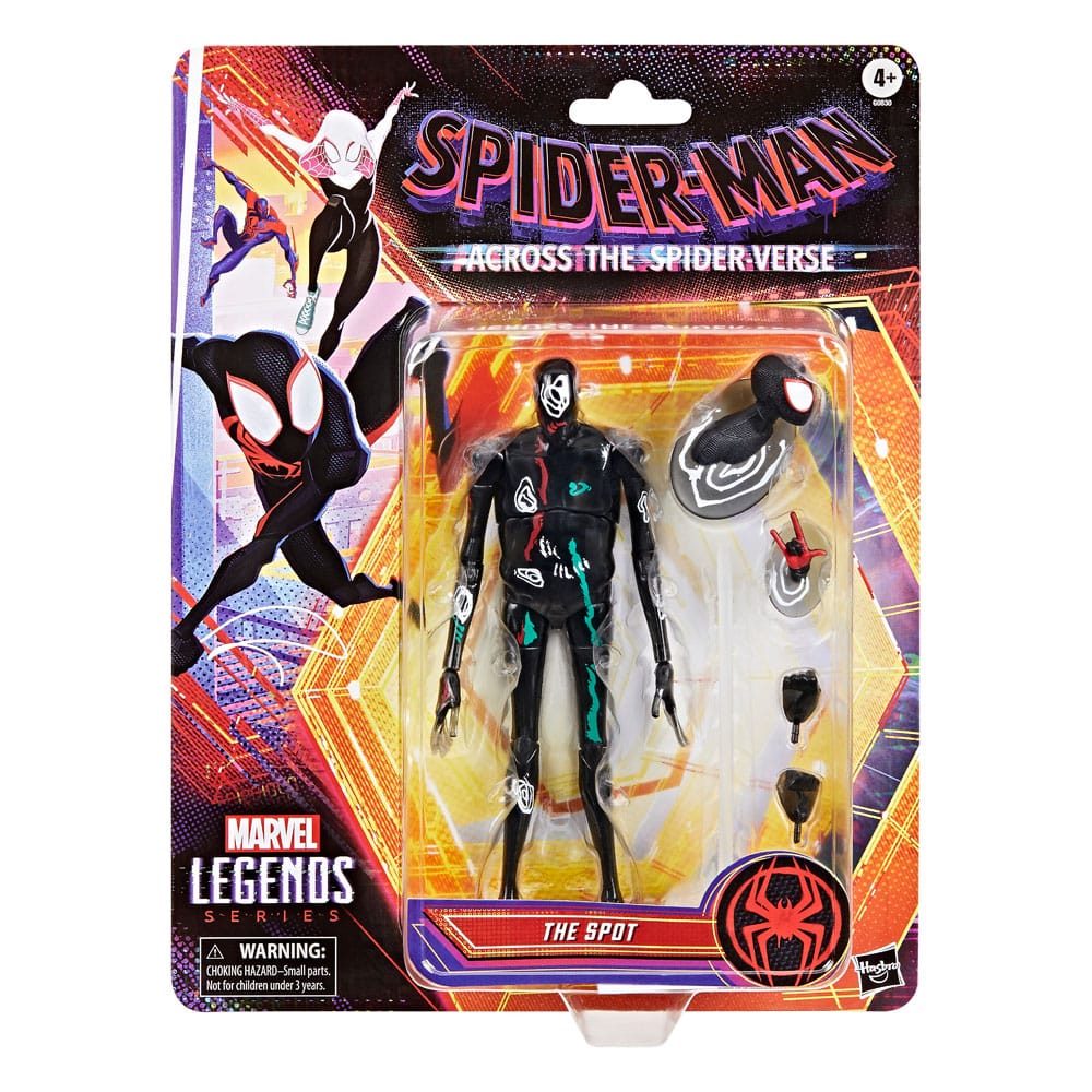 Spider-Man Across the Spider Verse Marvel Legends Action Figure The Spot Hasbro