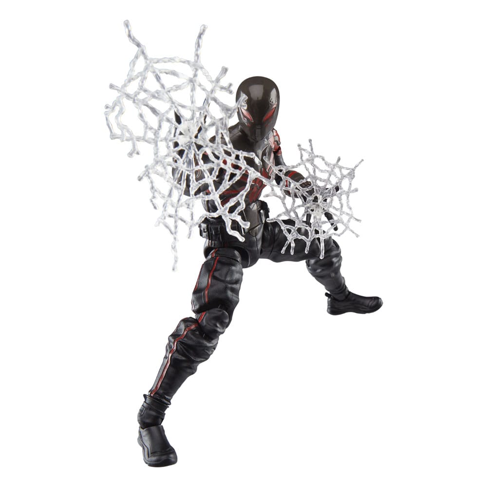 Spider-Man 2 Marvel Legends Gamerverse Action Figure Miles Morales Brooklyn 2099 Suit Hasbro