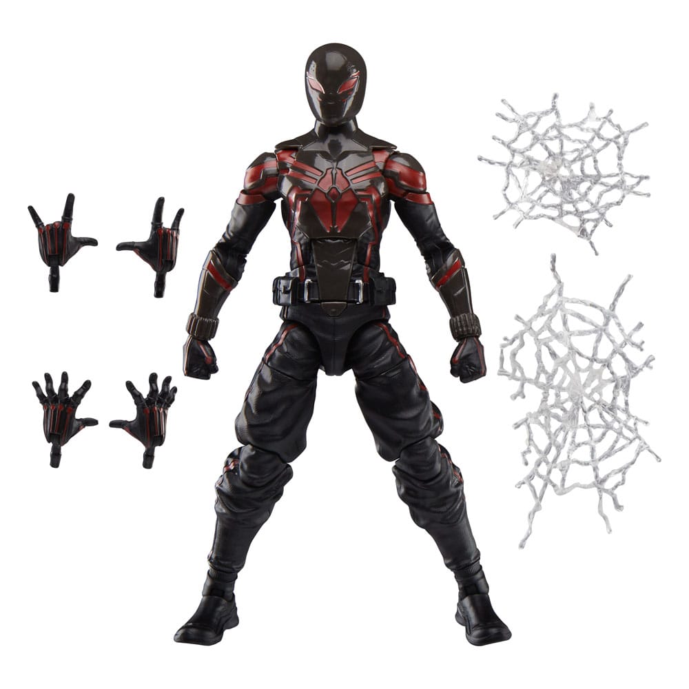 Spider-Man 2 Marvel Legends Gamerverse Action Figure Miles Morales Brooklyn 2099 Suit Hasbro