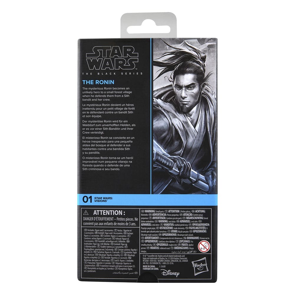 Star Wars Visions Black Series Action Figure The Ronin Hasbro