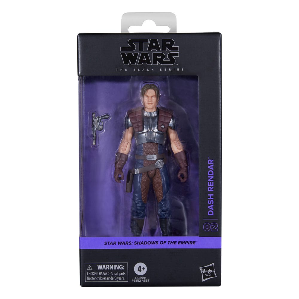 Star Wars Shadows of the Empire Black Series Action Figure Dash Rendar Hasbro