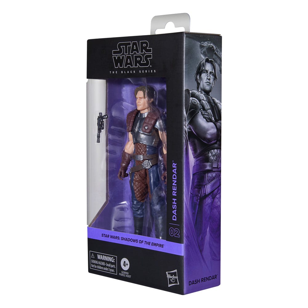 Star Wars Shadows of the Empire Black Series Action Figure Dash Rendar Hasbro