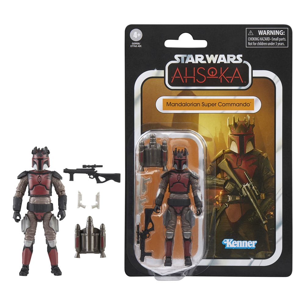 Star Wars Ahsoka Vintage Collection Action Figure Mandalorian Super Commando Hasbro